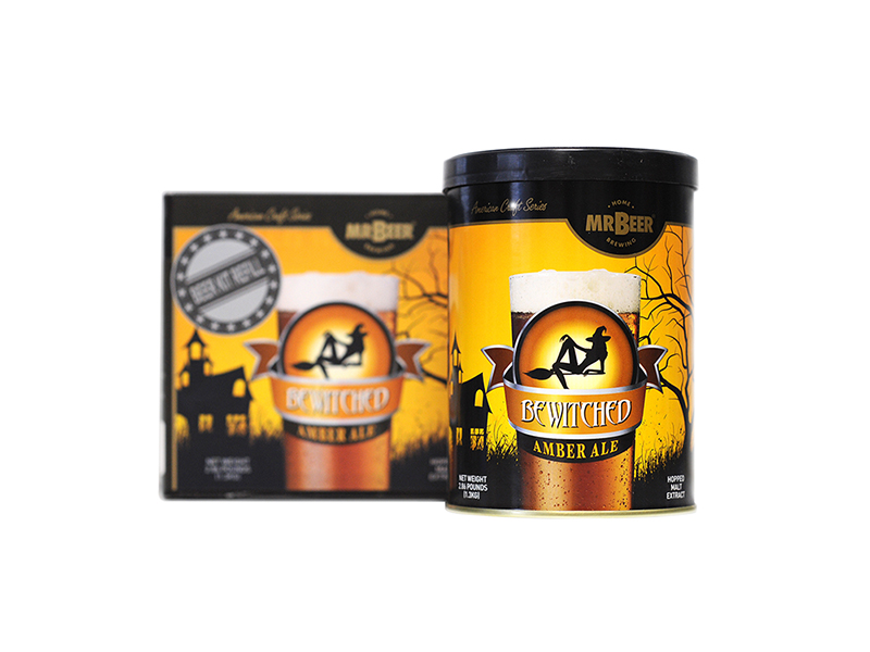 Солодовый экстракт Mr.Beer Bewitched Amber Ale в интернетмагазине