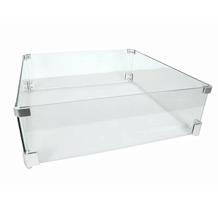 Ветрозащитное стекло Clifton (прямоугольное), уличное оборудование