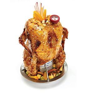 Ростер для курицы с термометром Broil King для приготовления пищи Ростер для курицы с термометром Broil King для сада