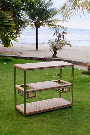 Столик сервировочный Brafritid Turin Trolley, садовая мебель