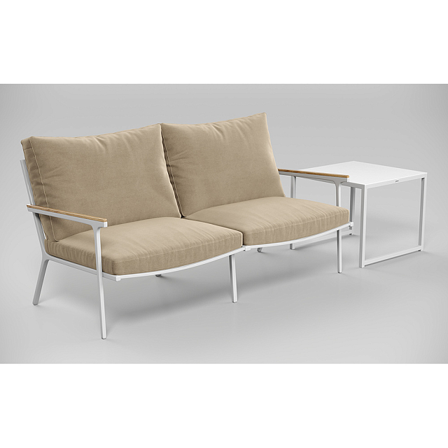 Лаунж зона Gardenini Calma Белый / Бежевый 