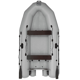 Лодка ПВХ Фрегат 330 FM Light серая для хобби и пикника