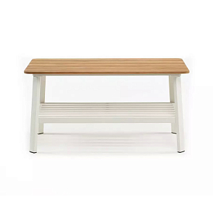 Кофейный стол Joygarden Concorde белый для дачи Кофейный стол Joygarden Concorde белый, садовая мебель