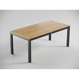 Обеденная зона Gardenini Premium Bella 180 Карбон / Темно-серый со стульями Calma S для дачи Обеденная зона Gardenini Premium Bella 180 Карбон / Темно-серый со стульями Calma S, садовая мебель