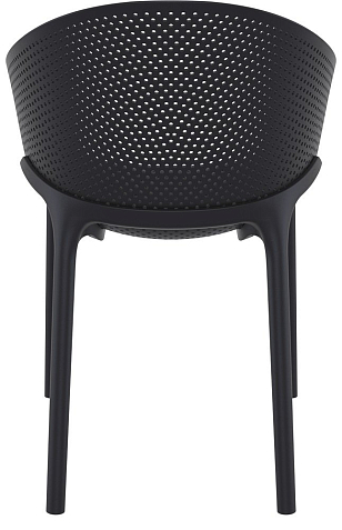 Кресло Siesta Contract Sky Цвет: черный для дачи Кресло Siesta Contract Sky Цвет: черный, садовая мебель