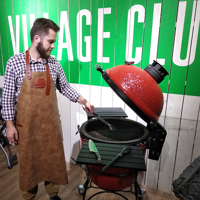 Кожаный фартук Village Club
