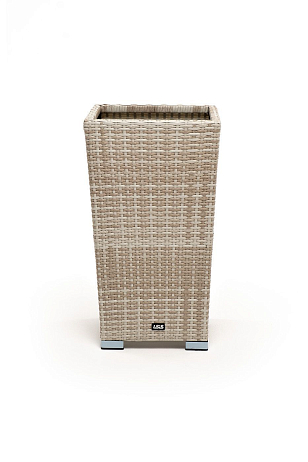 Кашпо 4SIS Капучино, цвет бежевый, уличное оборудование