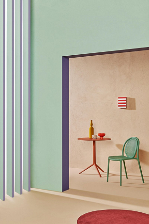 Стул Pedrali Remind Цвет: зеленый для дачи Стул Pedrali Remind Цвет: зеленый, садовая мебель