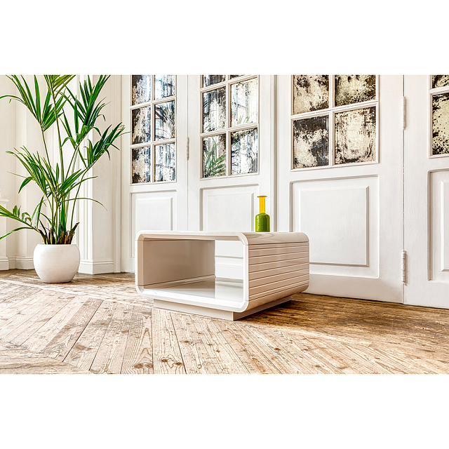 Столик журнальный Paoli Velvet Quadro Цвет: серый беж