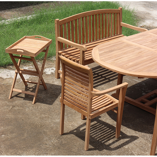 Обеденная группа из тика Lite Salve 