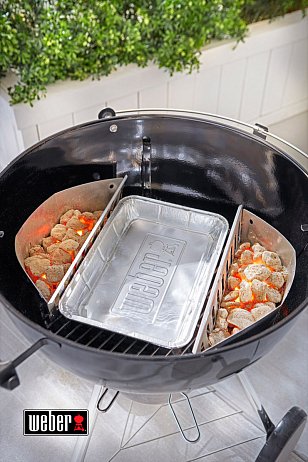 Алюминевые поддоны Weber большие для приготовления пищи Алюминевые поддоны Weber большие для сада