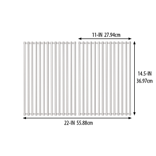 Стальная решетка Broil King для грилей Royal / Monarch для сада