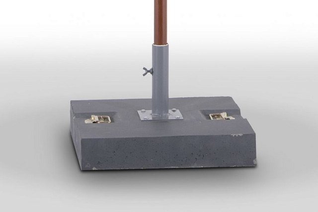 Зонт на центральной деревянной опоре 4SIS Джулия 3x3 