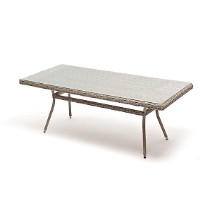 Обеденный стол 4SIS Латте 200 Цвет: бежевый, садовая мебель