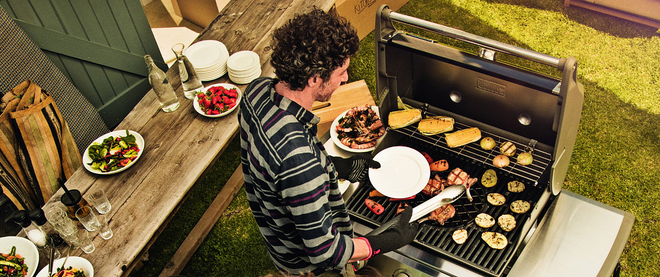 газовый гриль weber genesis ii e-310 gbs, черный