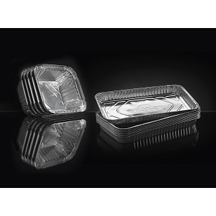 Набор из 5 лотков-жиросборников Napoleon (36 см x 19,7 см) для сада