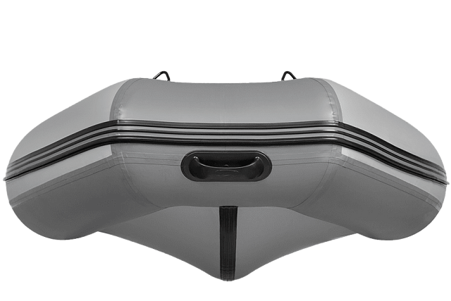 Лодка ПВХ Фрегат 430 С серая