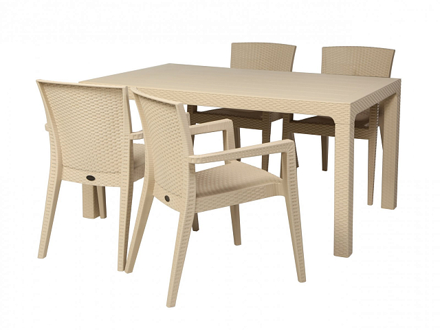 Стол Delta Arizona 150 Цвет: кремовый 