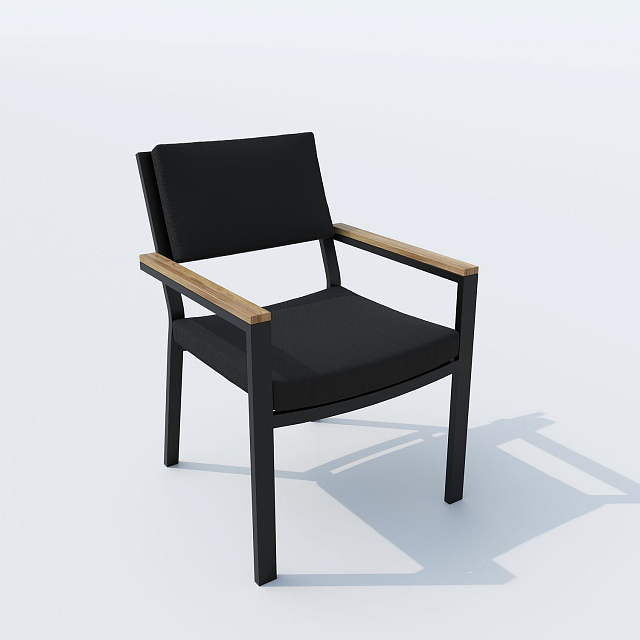 Обеденная группа Ideal Patio Dolla Bonta 220 Цвет: карбон, чёрный 