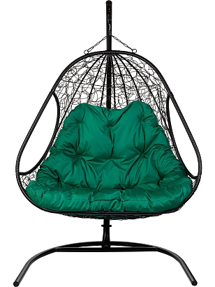 Подвесное кресло Bozollo Arioso Nero, садовая мебель