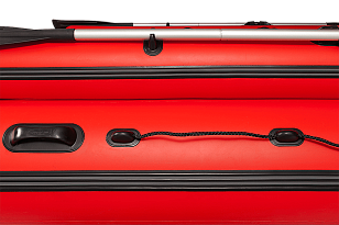 Лодка ПВХ Фрегат 480 FM Jet красная для хобби и пикника