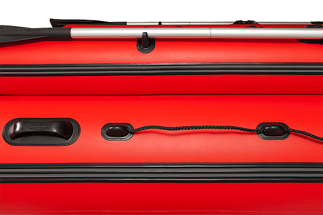 Лодка ПВХ Фрегат 480 FM Jet красная