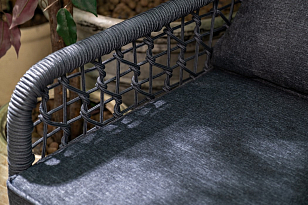 Плетеный диван Joygarden Lucca трехместный, садовая мебель