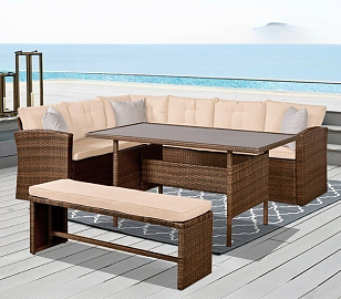 Кофейный комплект Ankola 7 для дачи Кофейный комплект Ankola 7, садовая мебель