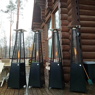 Уличный газовый обогреватель WWT 13I Total Black, уличное оборудование