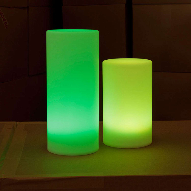 Светящийся LED цилиндр LightHouse Valz 220 V RGB 