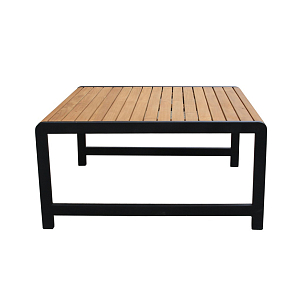 Комплект кофейных столов из алюминия Joygarden Maya Темный графит, садовая мебель