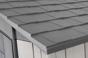 Пластиковый сарай Lifetime WoodLook 7 х 9.5 для сада и загородного дома Пластиковый сарай Lifetime WoodLook 7 х 9.5, уличное оборудование