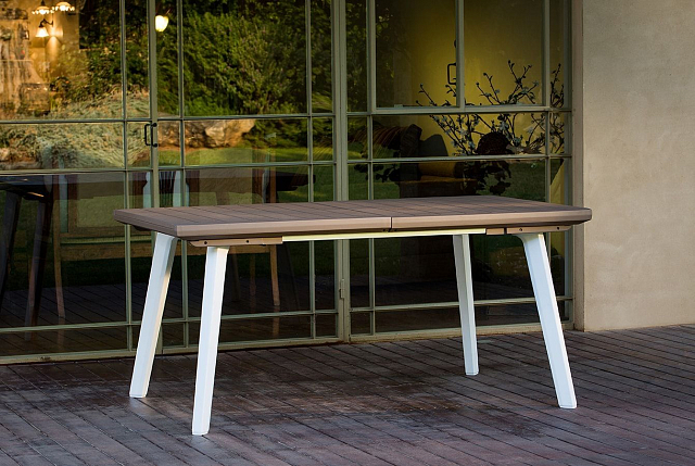 Стол Keter Harmony Extendable раскладной капучино 