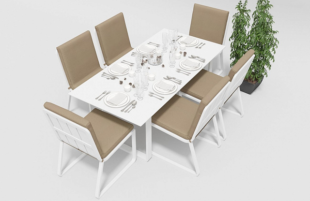 Стол Gardenini Voglie White 180 