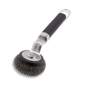 Щетка для чистки Weber с металлической губкой для приготовления пищи Щетка для чистки Weber с металлической губкой для сада
