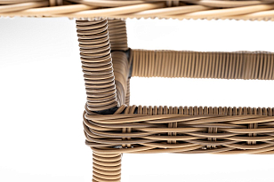 Обеденный стол 4SIS Латте 140 Цвет: соломенный для дачи Обеденный стол 4SIS Латте 140 Цвет: соломенный, садовая мебель