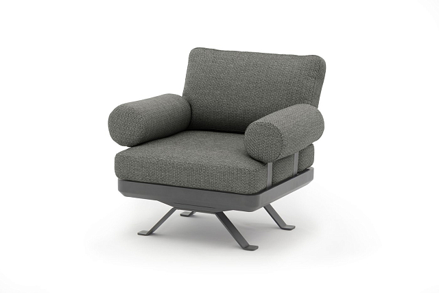 Подлокотник с подушкой Brafritid Lund антрацит 