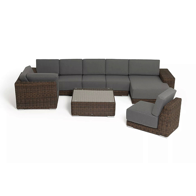 Лаунж-зона трансформирующаяся 4SIS Капри, цвет коричневый 