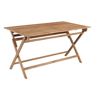 Стол обеденный складной прямоугольный Brafritid Turin, садовая мебель