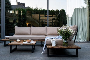 Лаунж зона из алюминия Joygarden Alto, садовая мебель