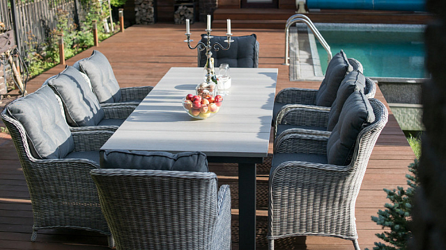 Стол Lite Parkland серый 