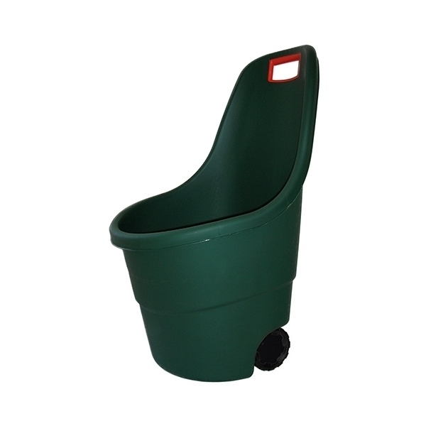 Тележка садовая Keter Easy Go 55 л Цвет: темно-зеленый 