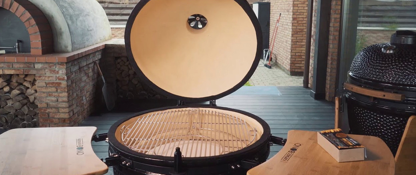 керамический гриль kamado bono grande