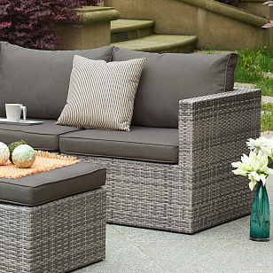 Комплект мебели из искусственного ротанга Lite Aosa, садовая мебель