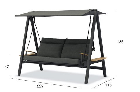 Качели Brafritid Malmo коричневый 