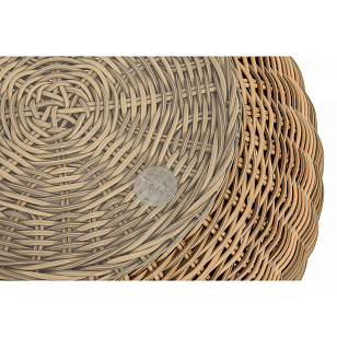 Кофейный столик 4SIS Барселона, цвет соломенный для дачи Кофейный столик 4SIS Барселона, цвет соломенный, садовая мебель