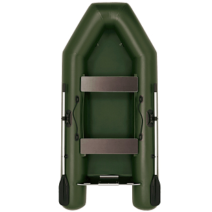 Лодка ПВХ Фрегат 280 Е зеленая для отдыха за городом Лодка ПВХ Фрегат 280 Е зеленая для хобби и пикника