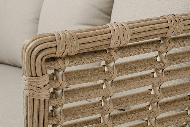 Диван 4SIS Валенсия 3-местный Цвет: соломенный 