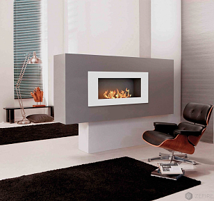 Биокамин встраиваемый ZeFire Elliot White, товары для загородного дома