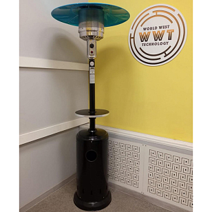 Уличный газовый обогреватель WWT 13B Table Black, уличное оборудование